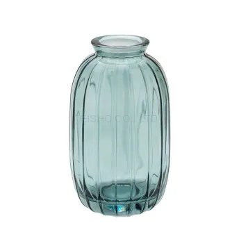 Clear Glass Vase, Floral Vase, bud vase