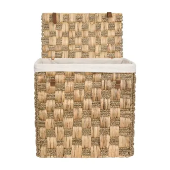 Natural Hand Woven Laundry Hamper with Lid