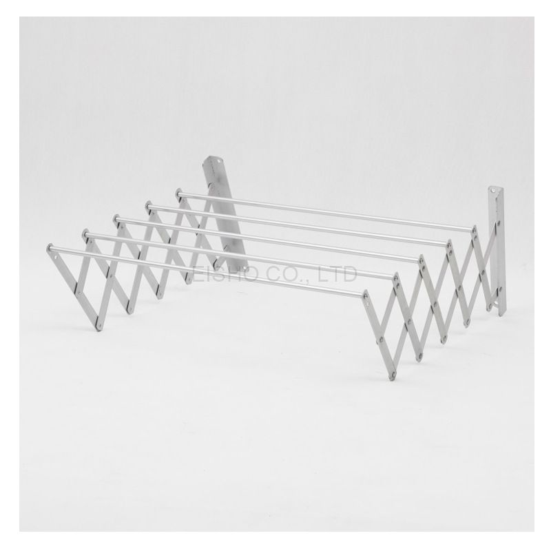 Wall Mounted Metal Laundry Rack / Space Saving Towel Drying Rack