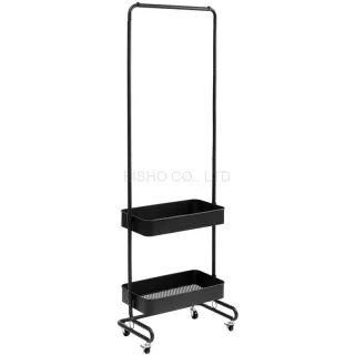 Heavy Duty Rolling Metal Clothes Rack