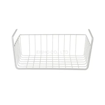 Hanging Grid Metal Undershelf Basket for Storage / Organization