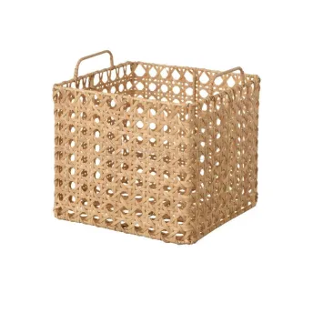 High Cube Plastic Woven Basket for Storage