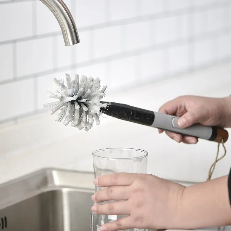 Bottle Cleaning Brush with Soap Dispenser