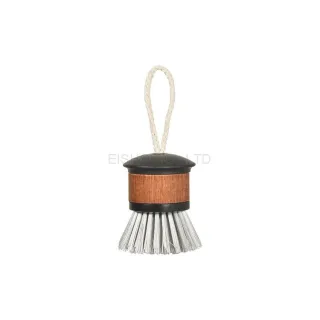 Round Pot Brush with Removable Scrubber