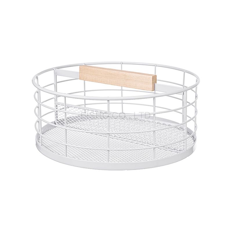 Round Divided Storage Basket