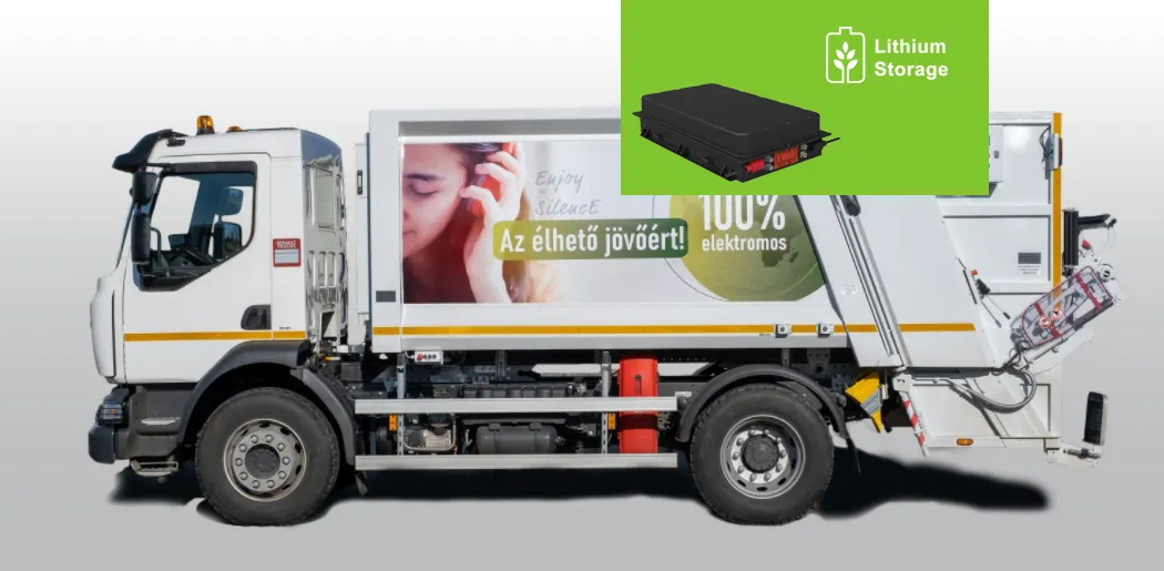 6sets 192.66KWh 691.2V277Ah battery system is ready to deliver for the Garbage Truck project