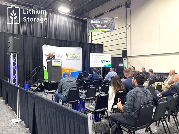 Lithium Storage Made a new appearance at the Battery Show North America in Novi,MI.