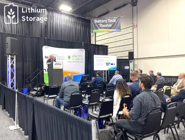 Lithium Storage Made a new appearance at the Battery Show North America in Novi,MI.