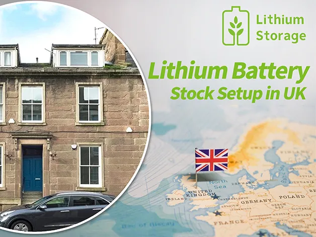 Lithium Storage Announces Lithium Battery Stock Setup in UK