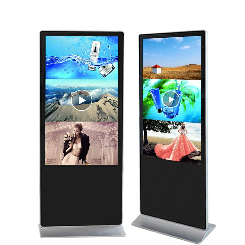 43 بوصة Android Wifi Lcd Screen Floor Stand Advertising Player