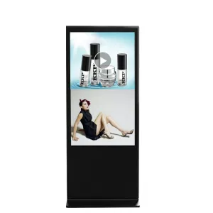 55 Inch Led Digital Window Display Signage Mall Advertising Player Signs and Signage with No Touch