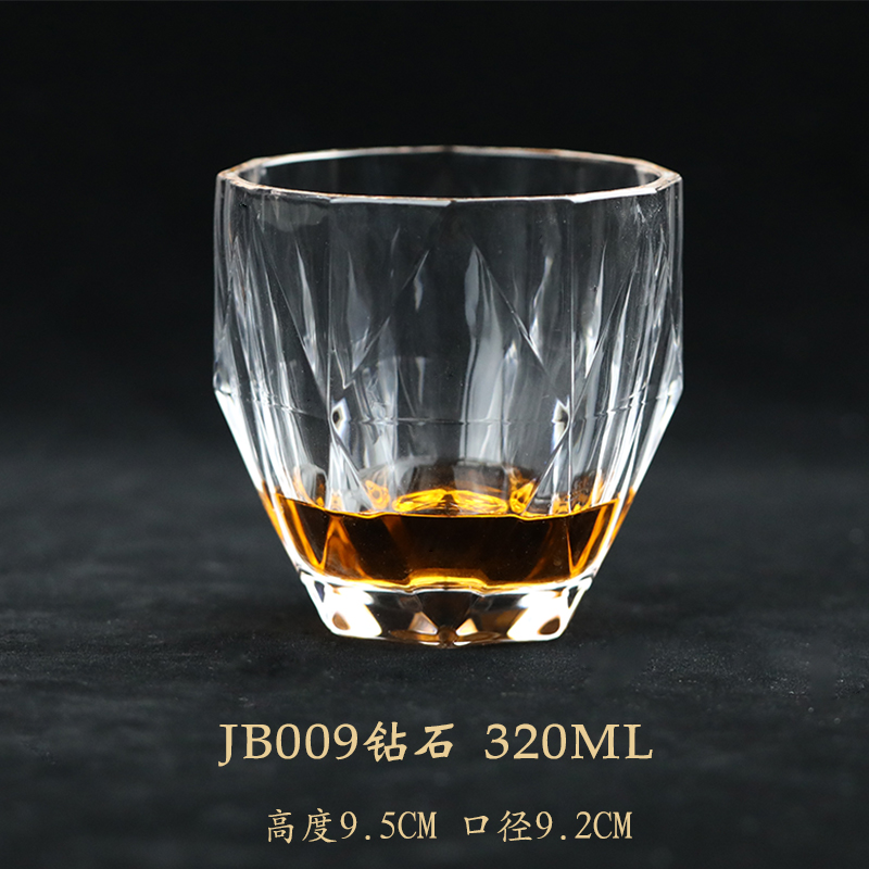 6PCS L-Diamond whiskey Tumbler