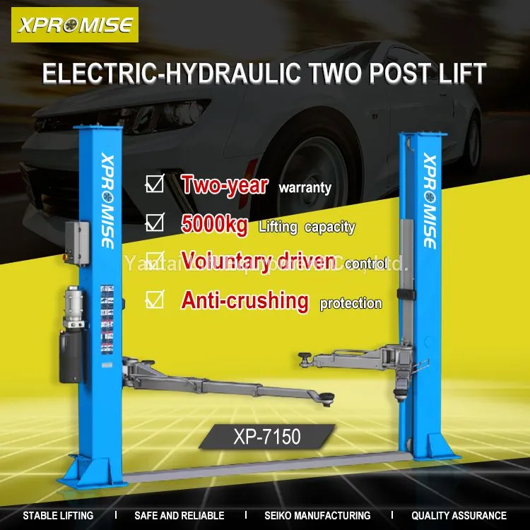 Hot Sale Auto 2 Post Car Lift