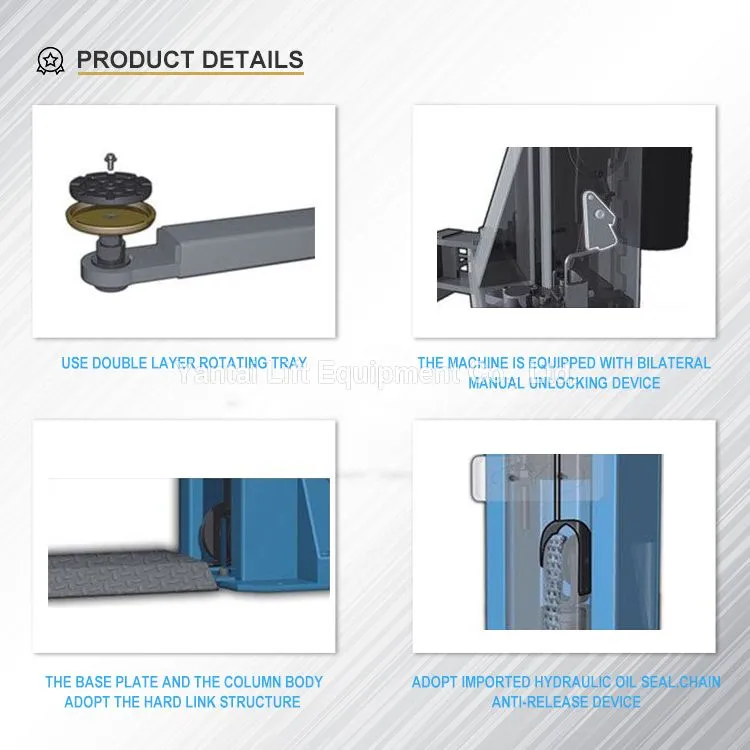 Auto 2 Post Car Lift Garage Equipment