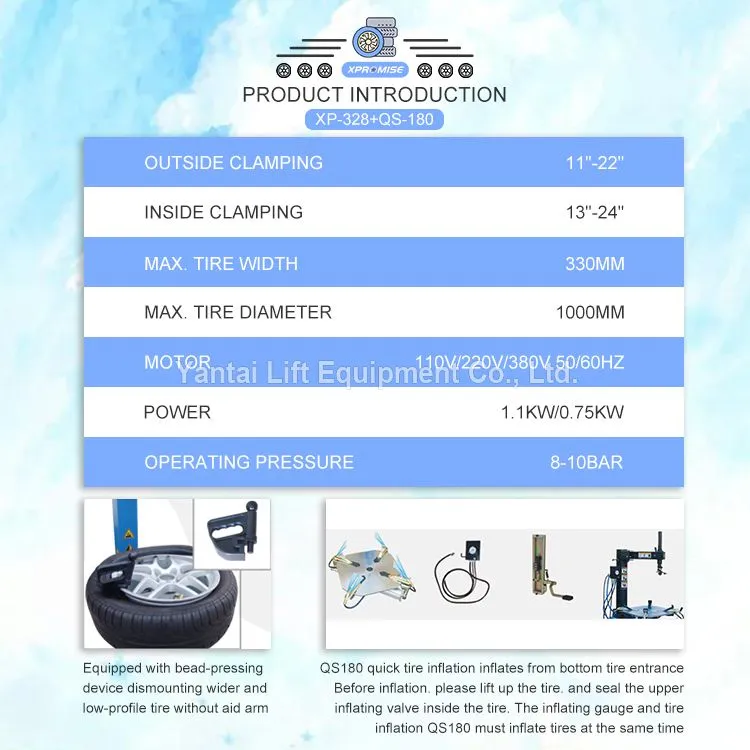 Factory Price Tyre Repair Equipment Tyre Changer