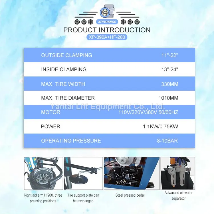 Heavy Duty Tire Changer Equipment