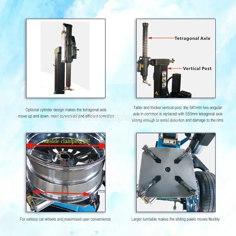 Professional Garage Equipment Tire Changer