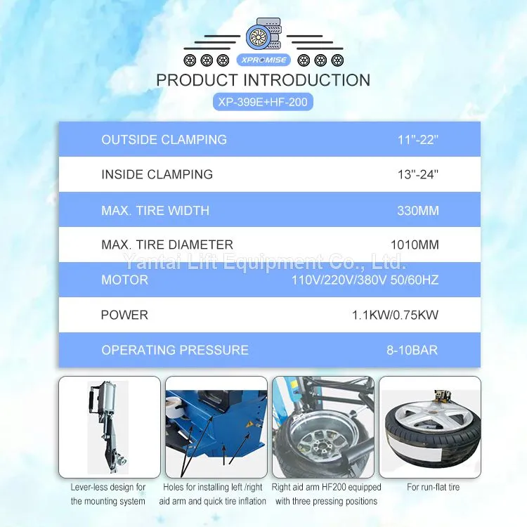 Auto Repair Equipment Tire Machine Tire Changer