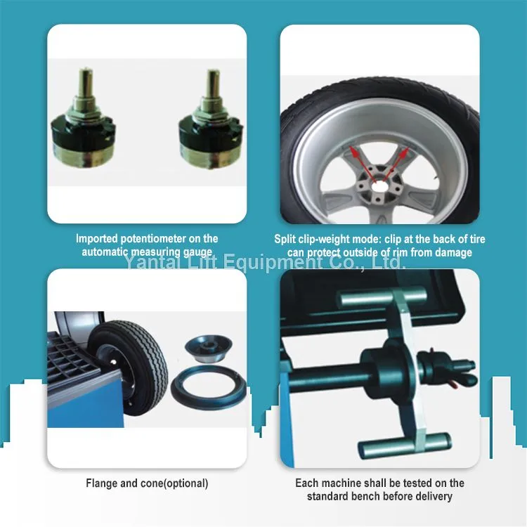 High Quality Tyre Dynamic Balancing Machine