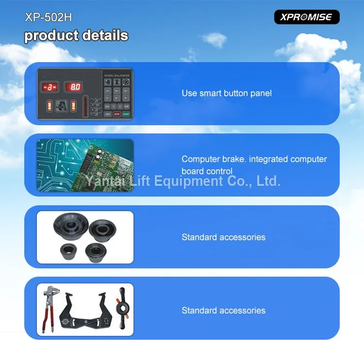 Manual Data Input Motorised Wheel Balancer