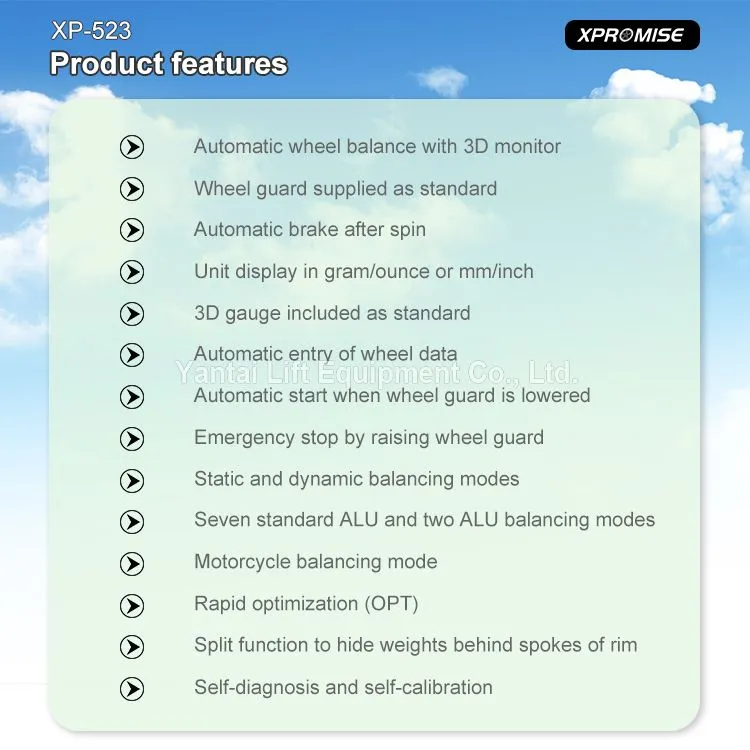 Car Wheel Balancer Contact Data Entry