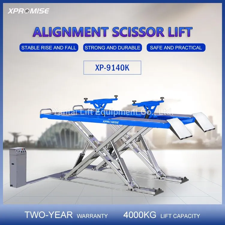 Super Low Profile Structure Hydraulic Scissor Lift