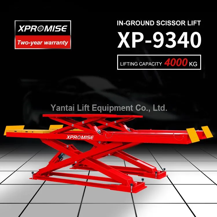 In-ground Scissor Lift 4000kg