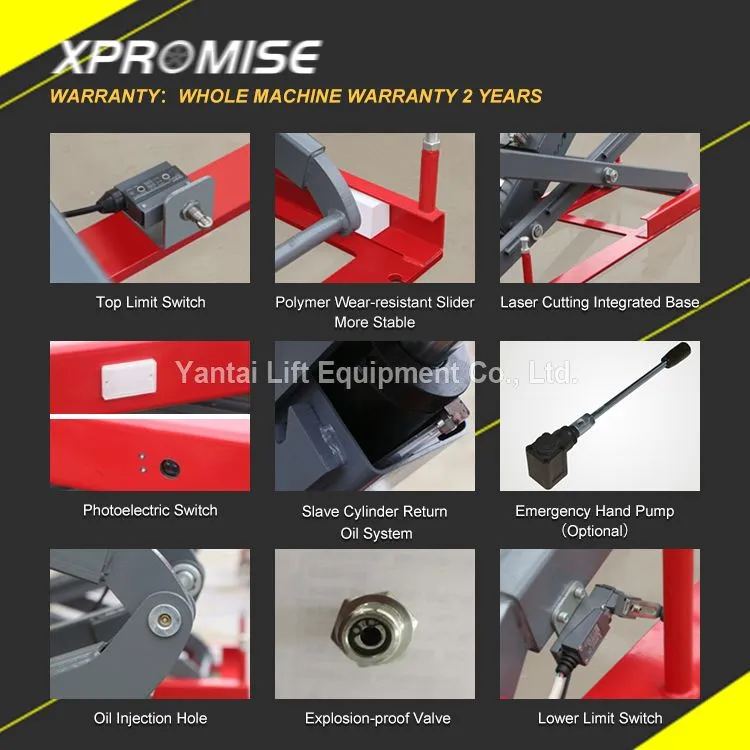 Double Oil Circuit Scissor Lift