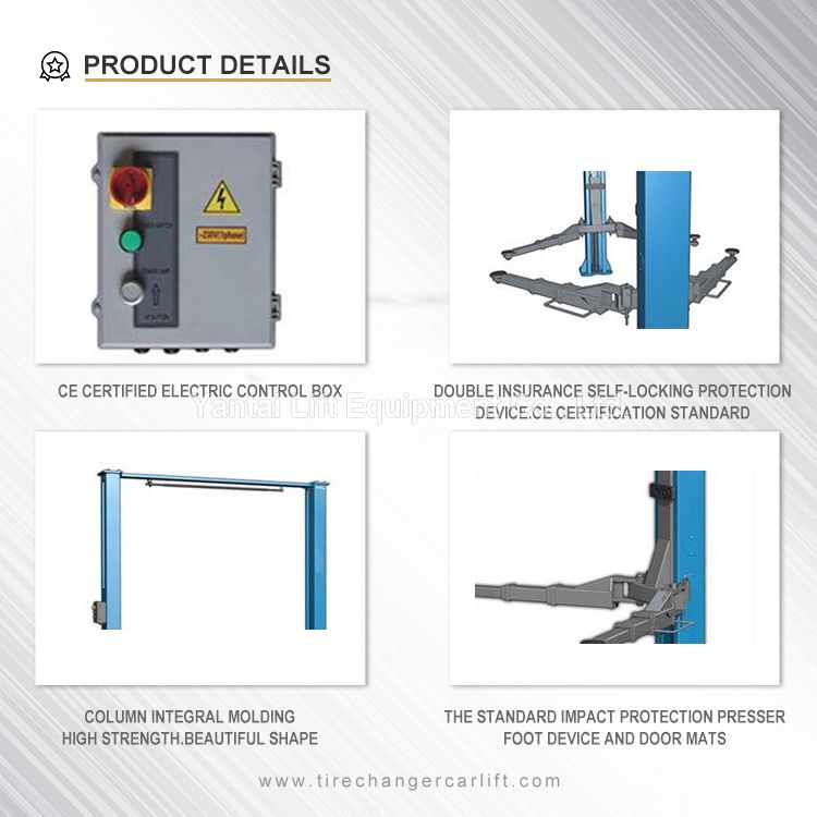 Hydraulic Auto 2 Post Car Lift