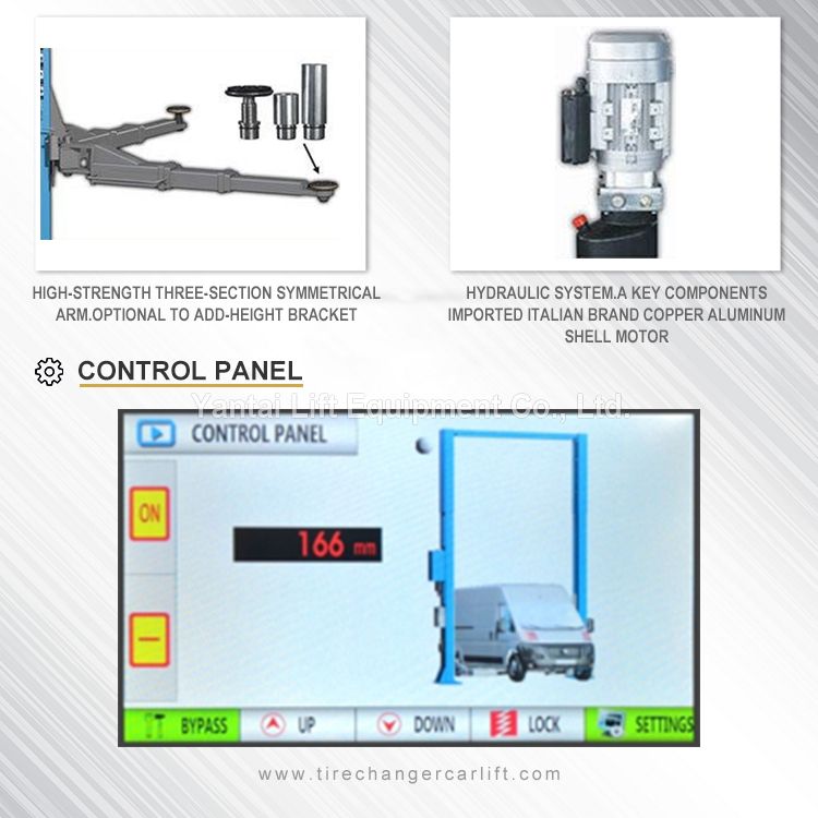 Hydraulic Auto 2 Post Car Lift