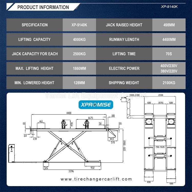 Vehicle Scissor Lift XP-9140K