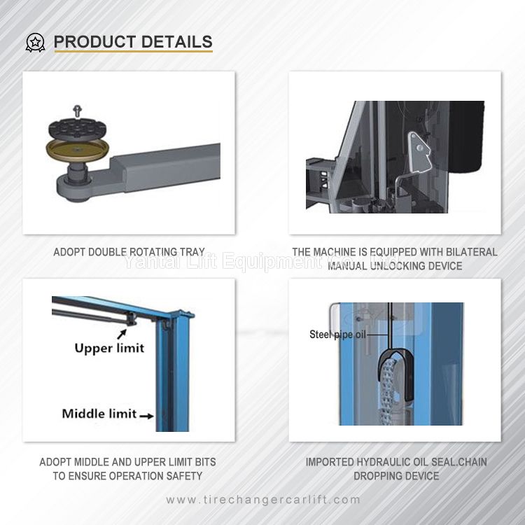 High Quality Car Lift 2 Post Lift