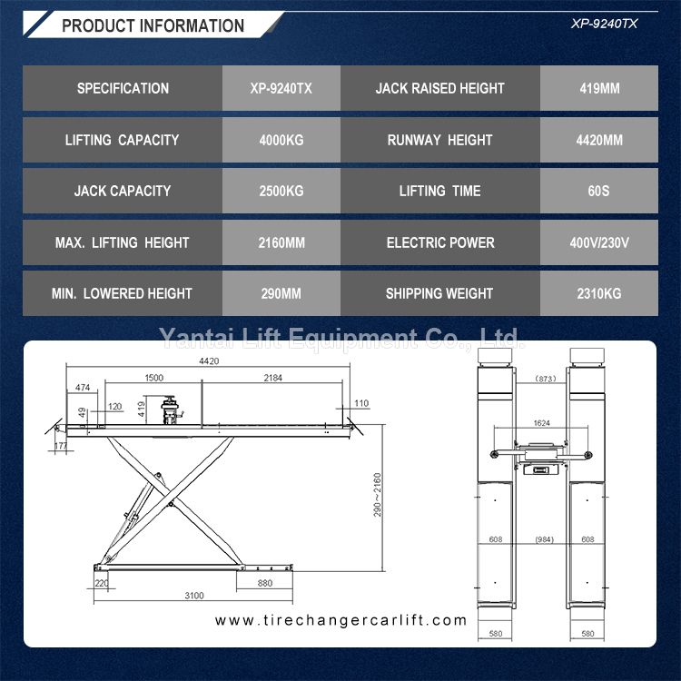 Scissor Lift XP-9240TX