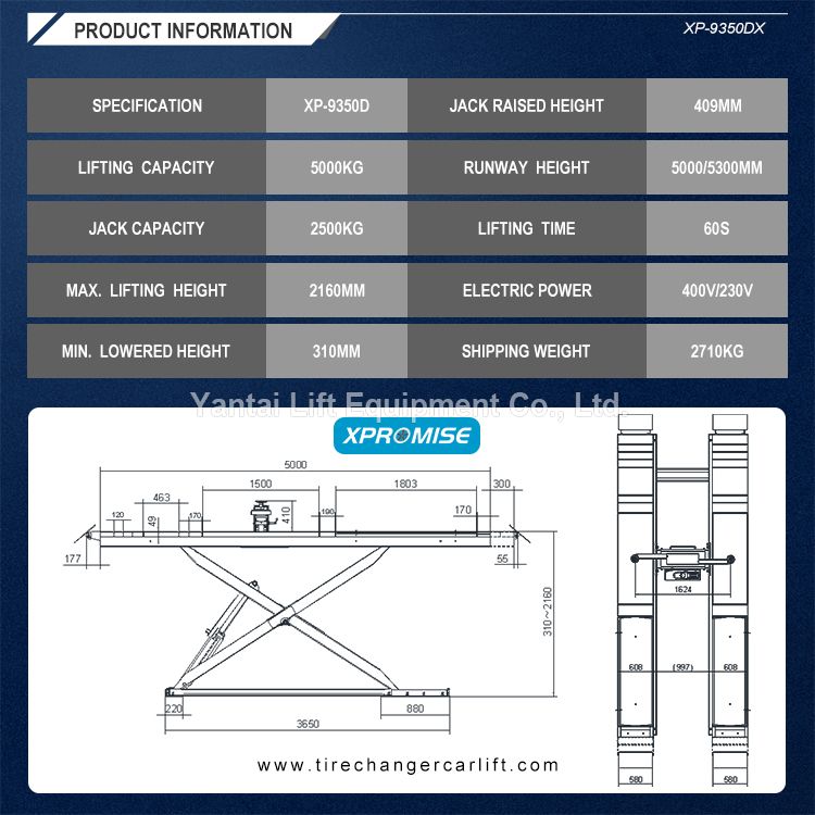 Scissor Lift XP-9350DX