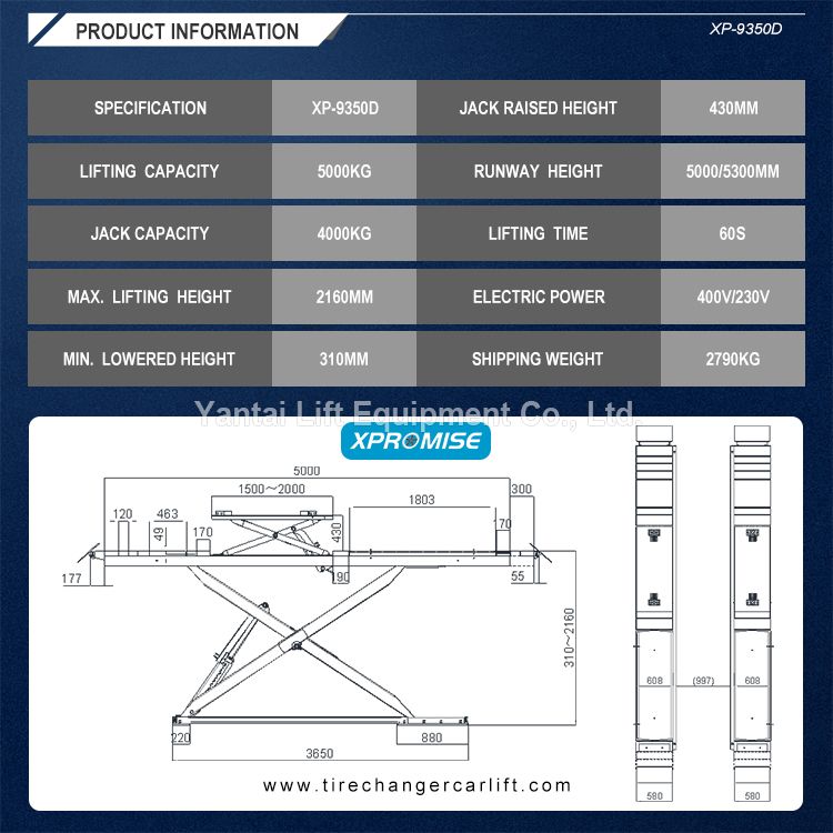 Scissor Lift XP-9350D