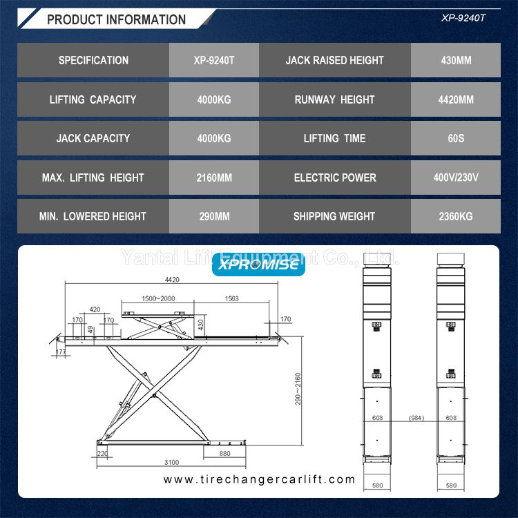 Scissor Lift XP-9240T