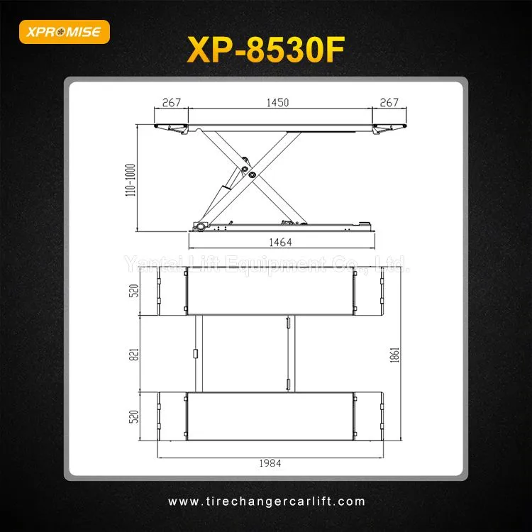 Low profile scissor lift/XP-8530F