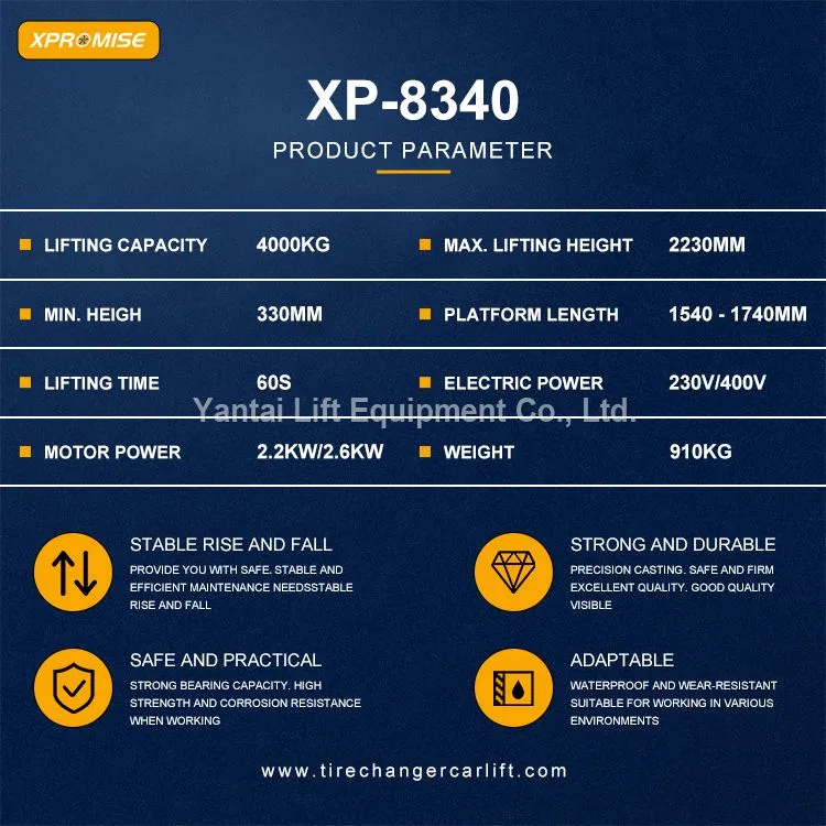 Low profile scissor lift/XP-8340