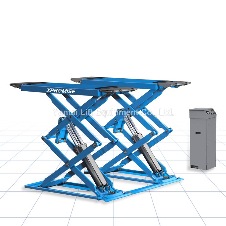 Low profile scissor lift