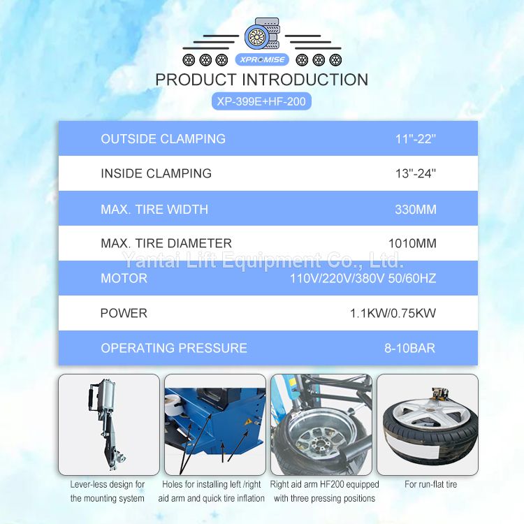 Auto Repair Equipment Tire Machine Tire Changer