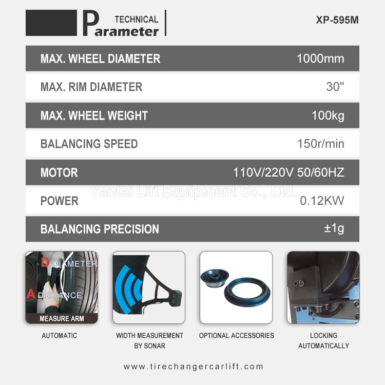 Automatic Tire Balancer with CE Certified