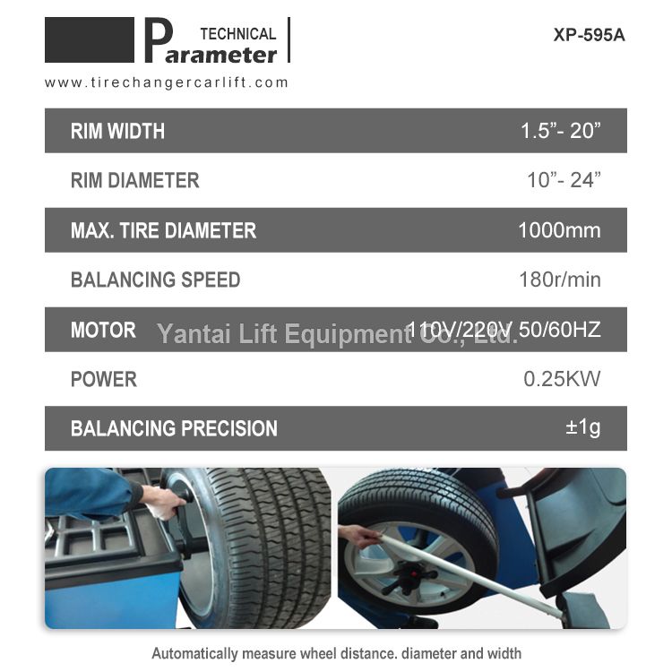 High Quality Tyre Dynamic Balancing Machine