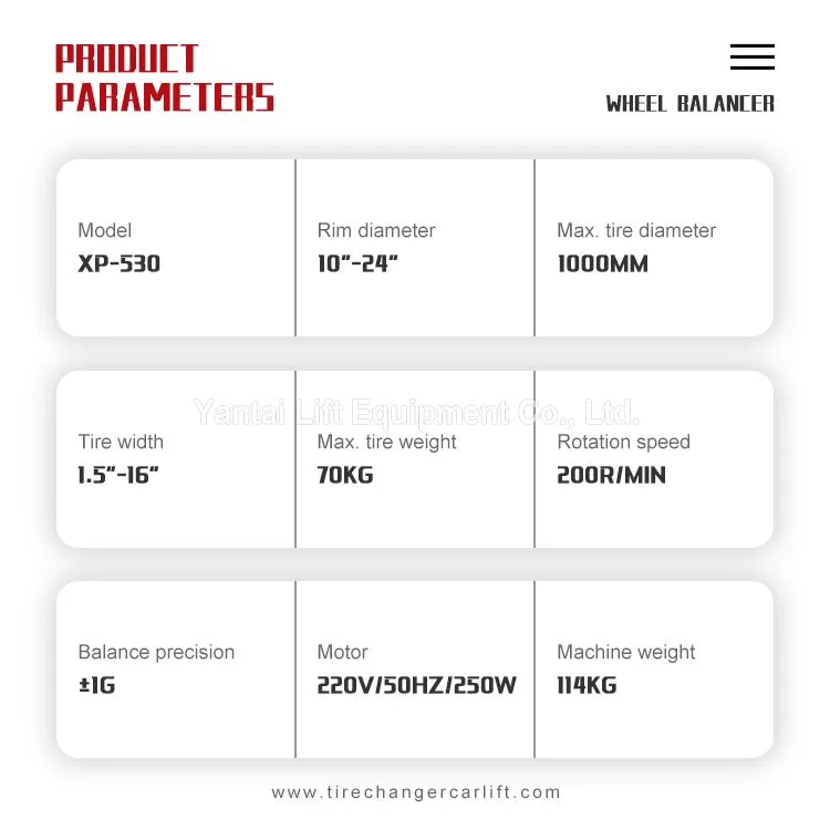 Hot Selling Wheel Balancer XP-530
