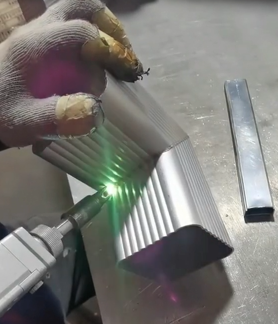 laser welding aluminum problem