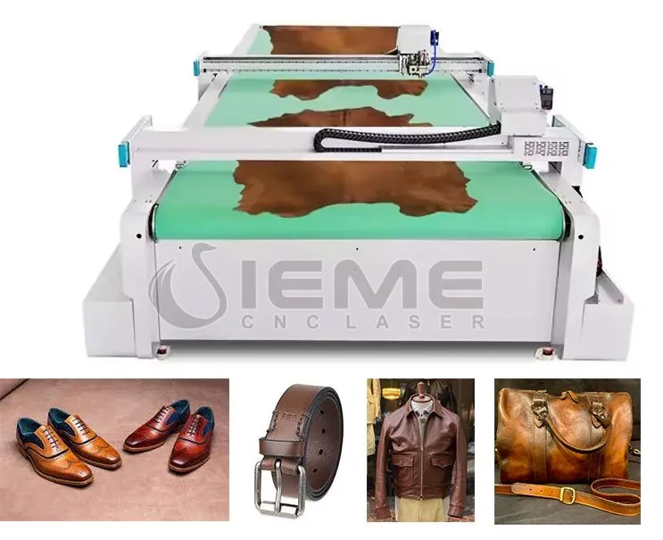 Leather Customization Machine Leather Shoes Bags Automatic CNC Cutting Machine
