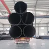 Reinforced spiral bellows of HDPE steel strip