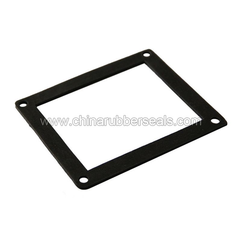Customized Drawing Waterproof Heat Silicone EPDM Rubber Molded Flat Gasket