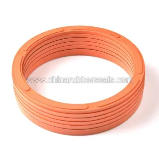 Temperature Resistance NBR Rubber V type Fabric Packing Hydraulic Oil Seal