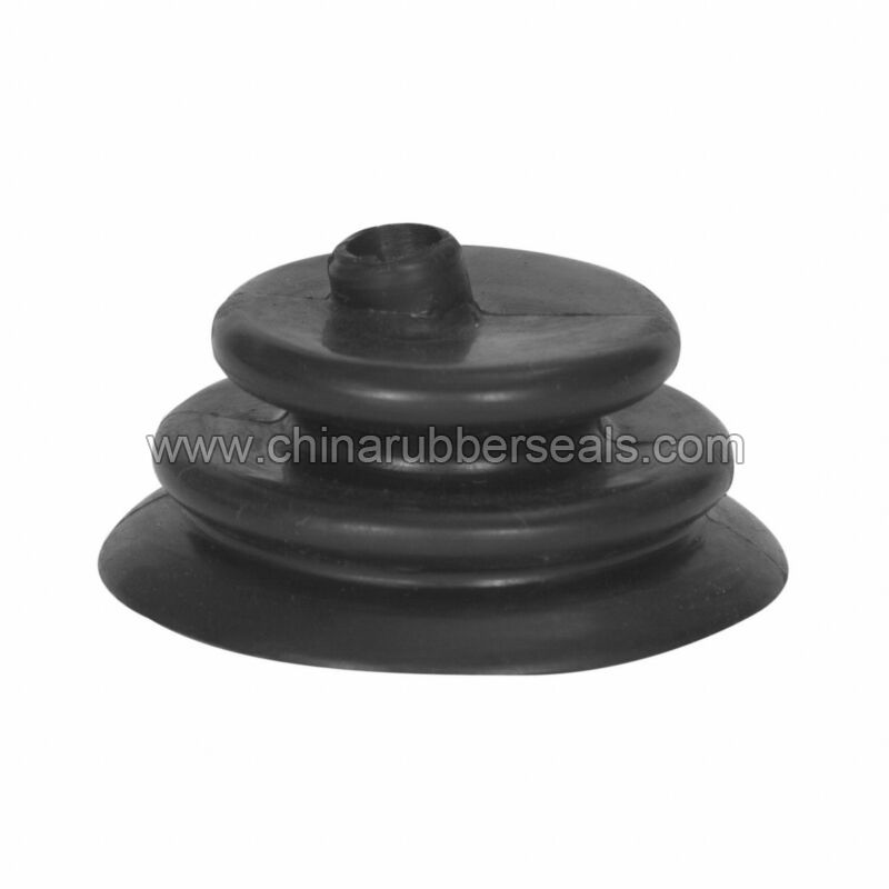 Silicone Nitrile Epdm Nbr Fkm Rubber Dust Bellow Molded Flexible Rubber Bellows