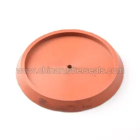 Silicone Round Flat Rubber Gasket From Factory